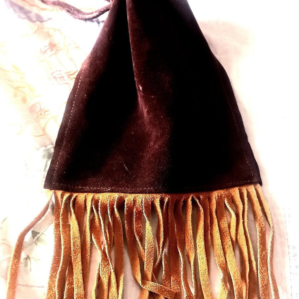 Chic Velvet Fringe Bag